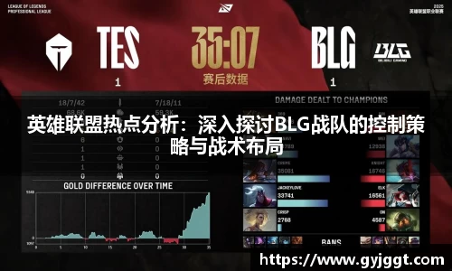 英雄联盟热点分析：深入探讨BLG战队的控制策略与战术布局